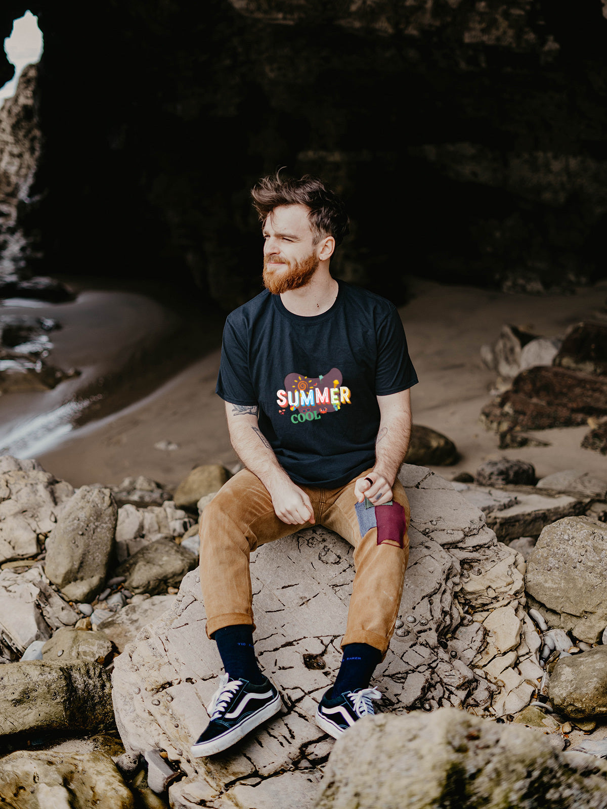 Summer Theme Oversized Classic T-Shirt
