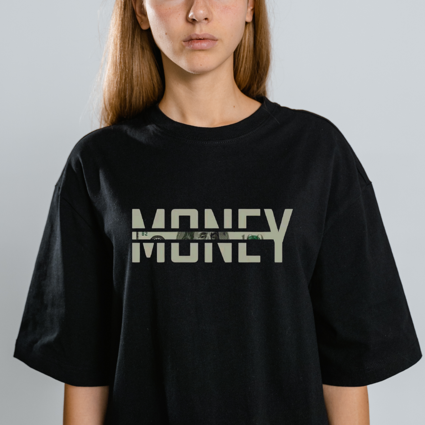 Money Unisex Terry Oversized Tee