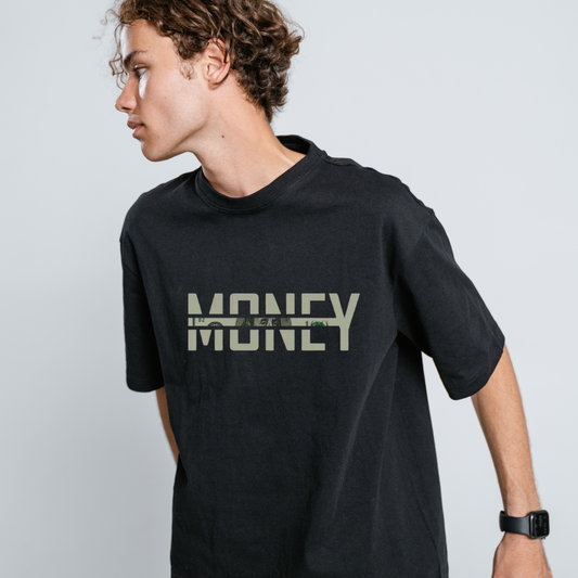 Money and Chill Guy Unisex Oversized Classic T-shirt