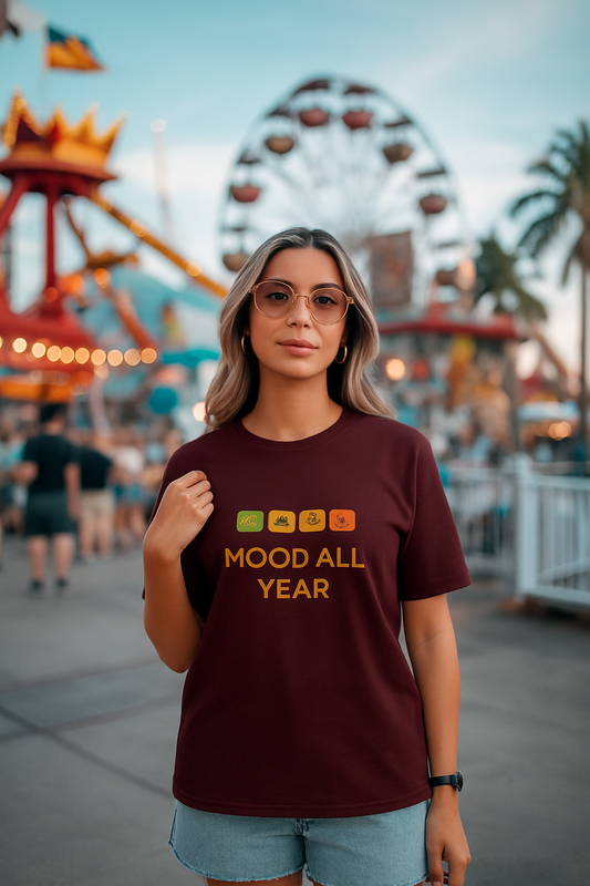 Mood All Year Unisex Terry Oversized Tee girl's