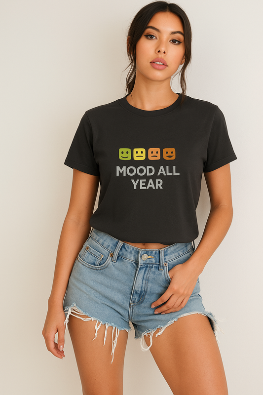 Mood All Year Unisex Terry Oversized Tee girl's