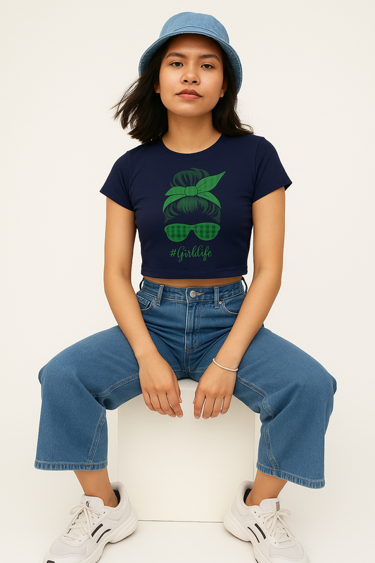 Girls Occasion Crop Top