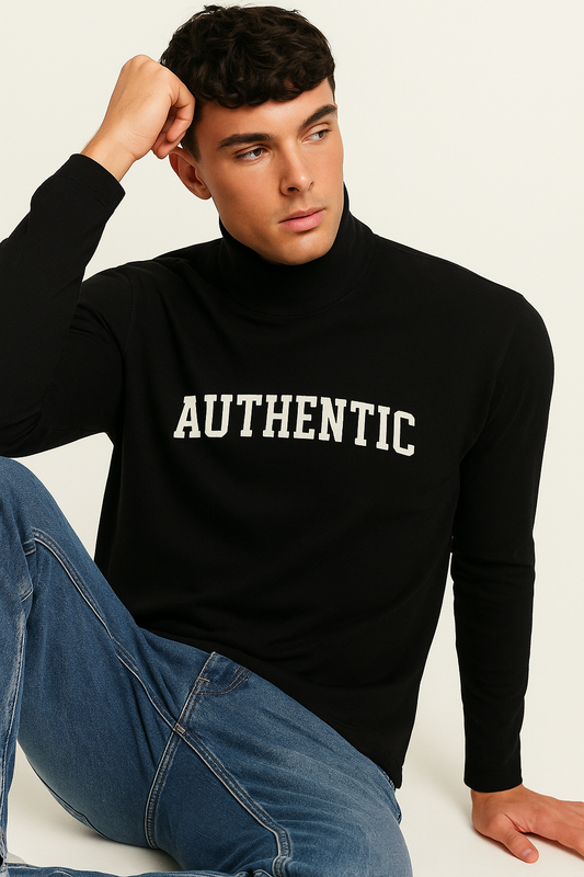 Authentic Male Full Sleeve T-Shirt
