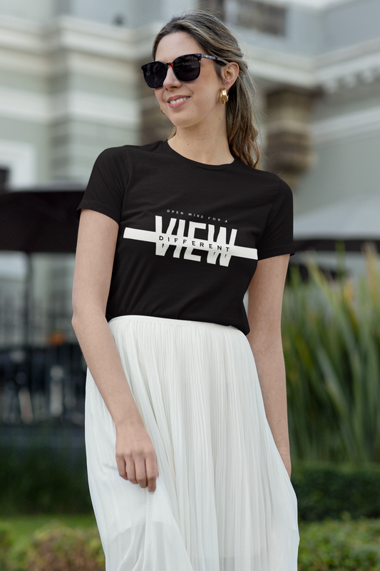 Open Mind Typographic Crew T-shirt
