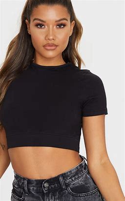 Plain Unisex Crop Top