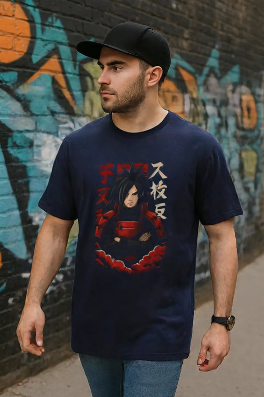 Madara Uchiha Anime Unisex Oversized Classic T-Shirt