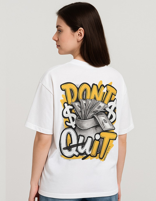 Money Unisex Terry Oversized Tee