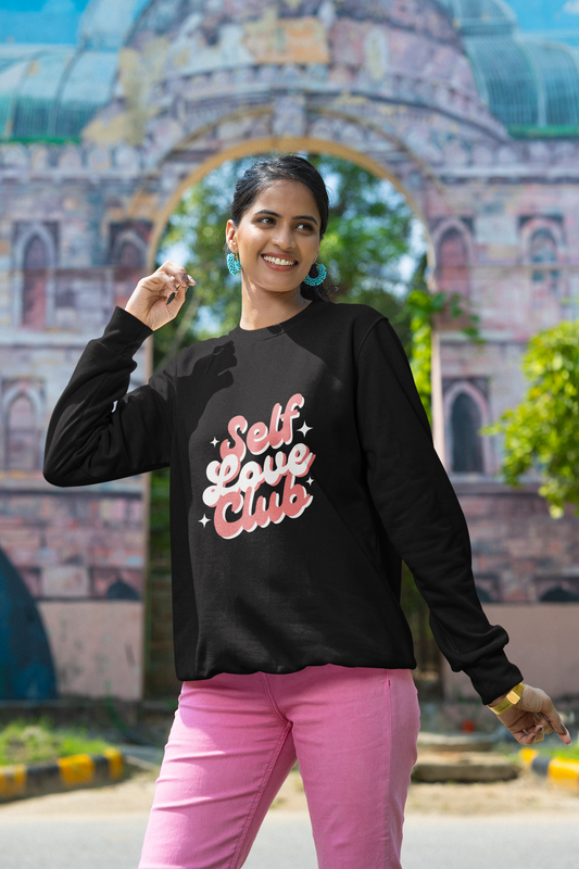 Cute Self Love Club Sweatshirt
