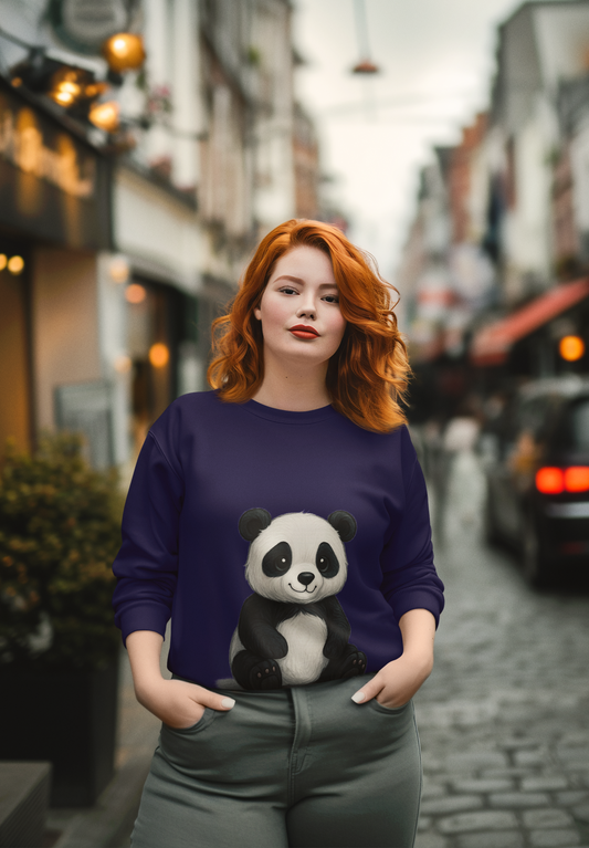 Cute Panda Unisex SweatShirt