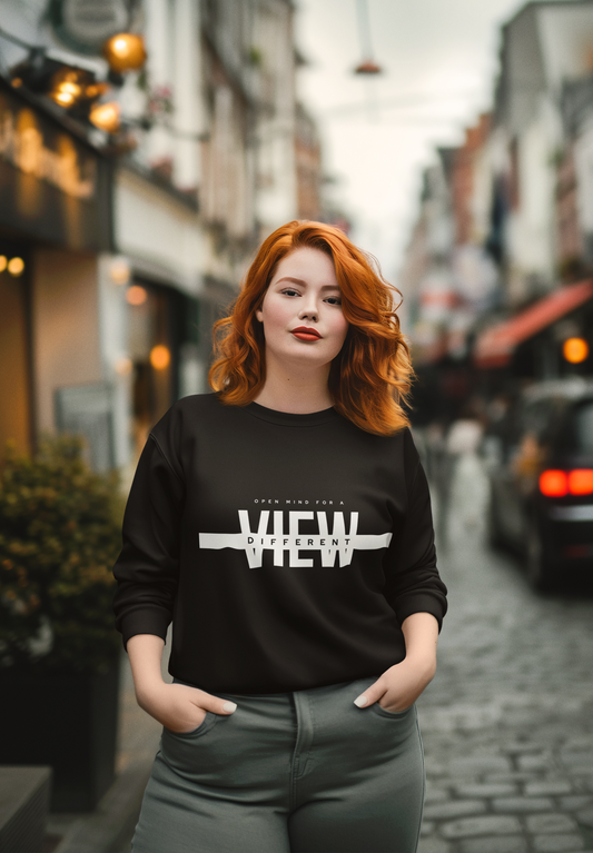 Open Mind Typographic sweatshirt