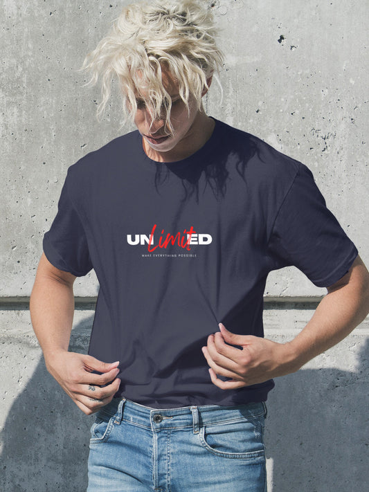 Simple Typography Classic Crew T-Shirt