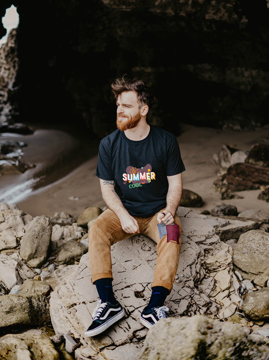 Summer Theme Oversized Classic T-Shirt