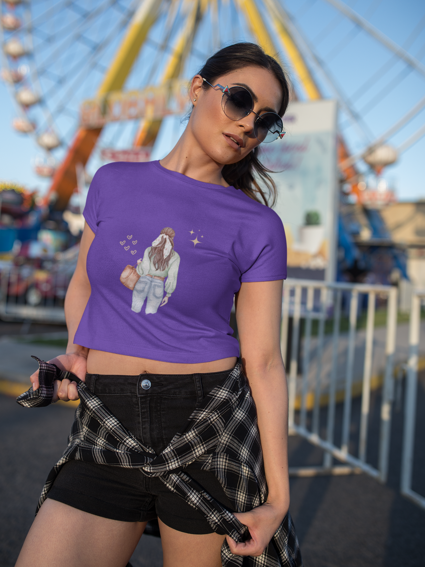 Elegant Fashion Unisex Crop Top